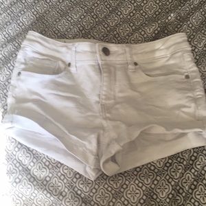 white tillys shorts